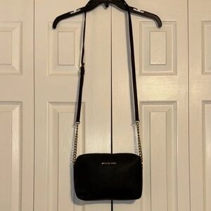 Michael Kors black crossbody woman bag